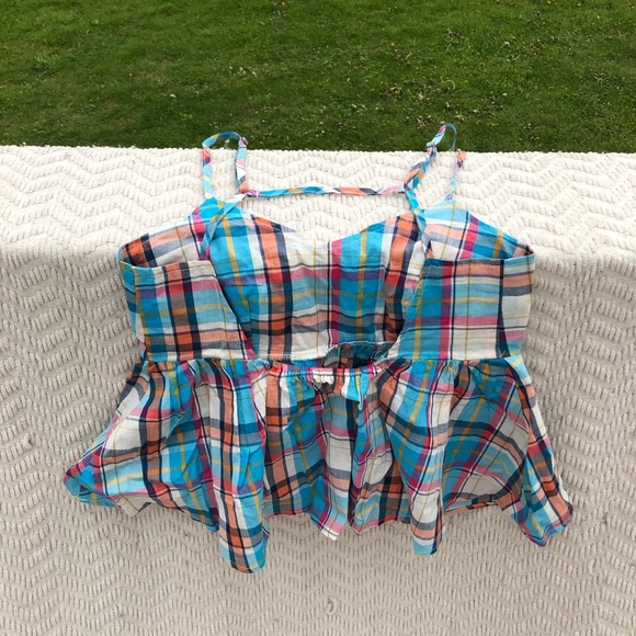 Plaid Tank Top - Picture 2 of 3